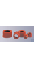 Schraubkappe mit Bohrung, aus PBT, GL 45, rot Schraubkappe mit Bohrung, aus PBT, GL 45, rot...